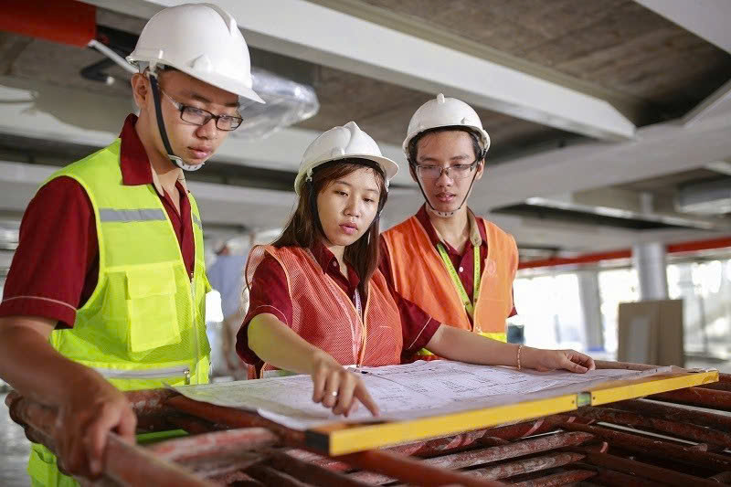 ĐÀO TẠO NGHỀ XÂY DỰNG DÂN DỤNG VÀ CÔNG NGHIỆP - HỆ TRUNG CẤP
