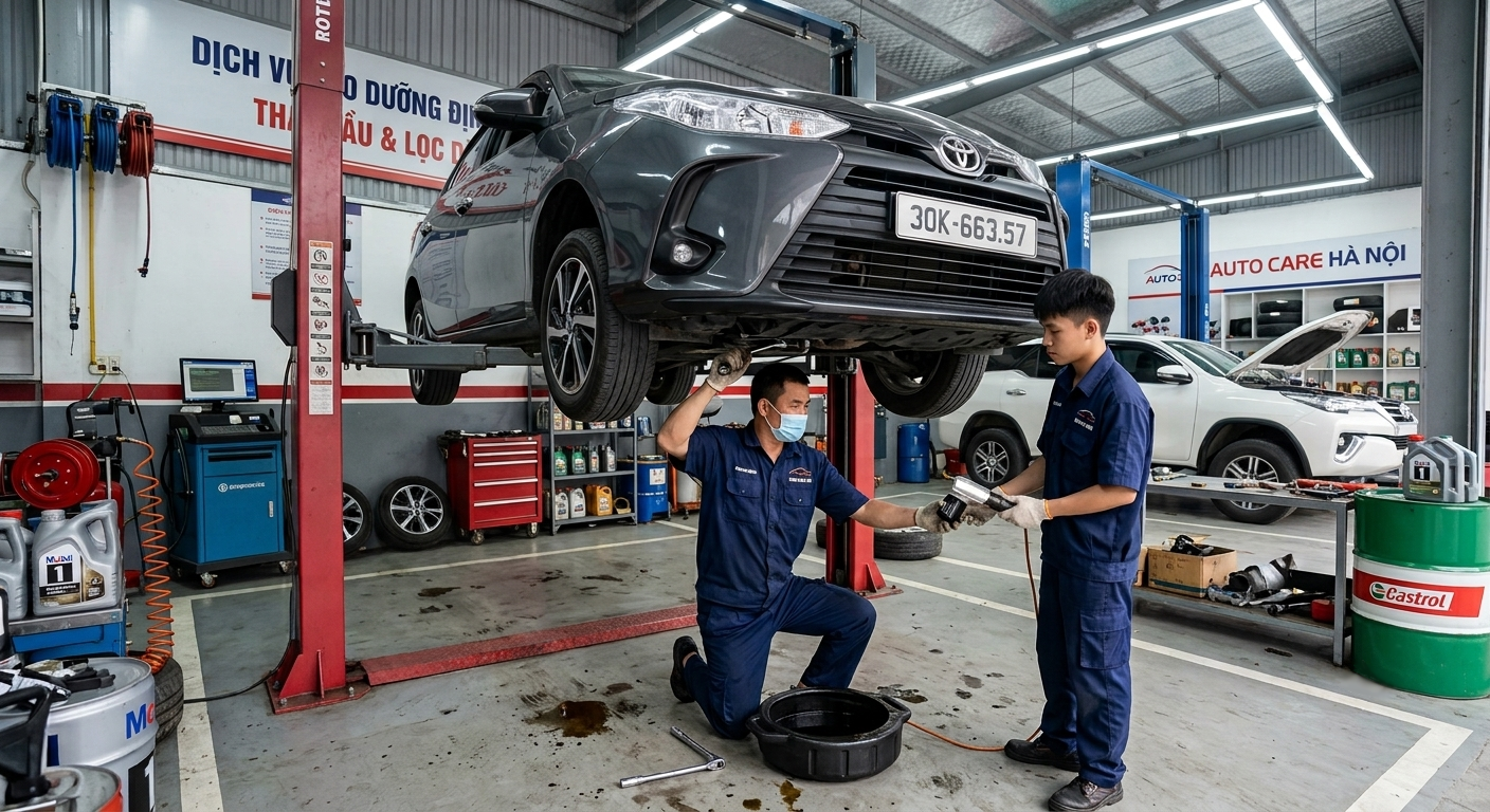 LỚP SƠ CẤP BẢO DƯỠNG CƠ KHÍ ĐỘNG CƠ Ô TÔ