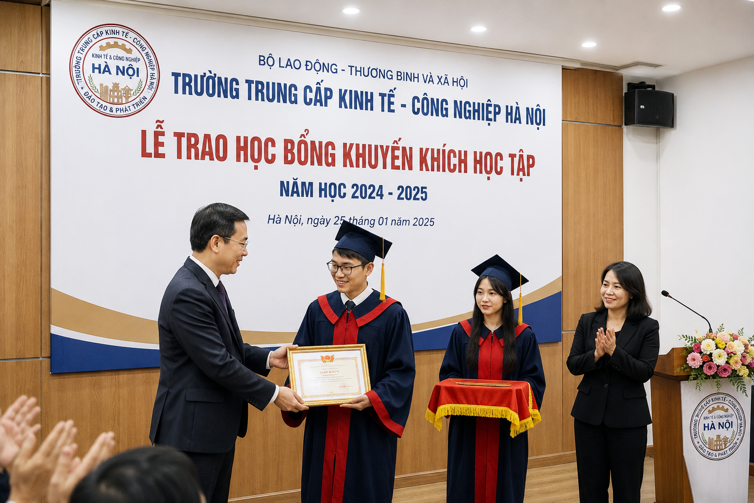 Lễ trao học bổng cho sinh viên